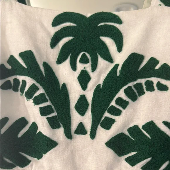 FARM Rio Tropical Green and White Dress - Picture 5 of 10